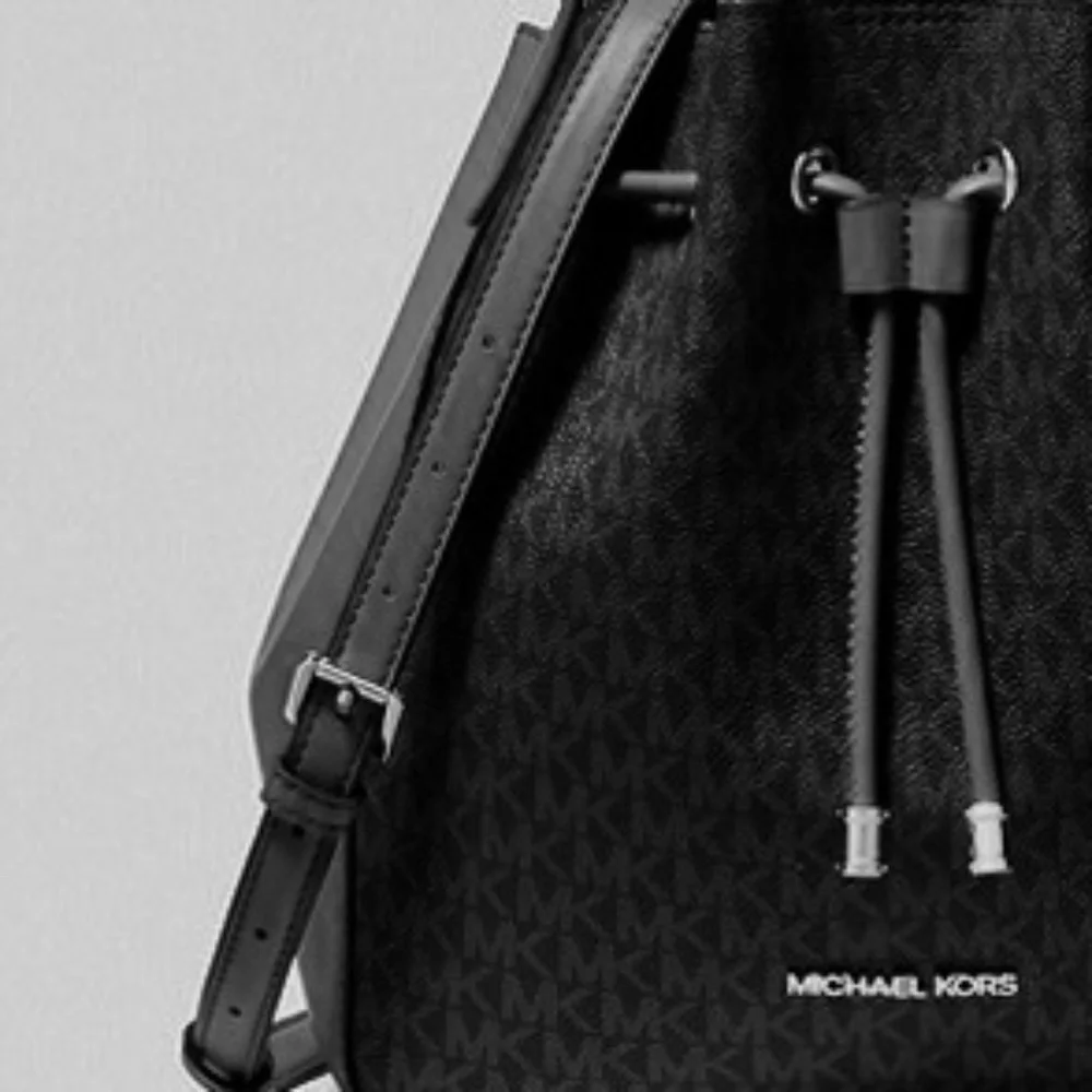 Michael Kors Large Phoebe Signature Bucket Bag NWT